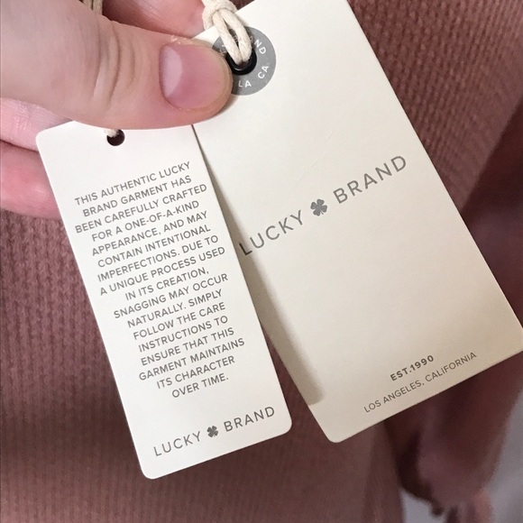 Lucky Brand Balloon Sleeve Tied Top- Medium- NWT - Picture 10 of 11